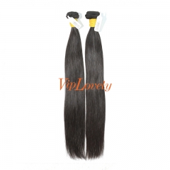 #1b Peruvian Raw Human Hair Weft Straight