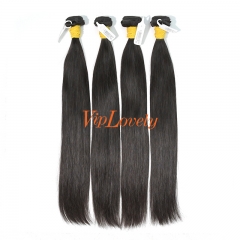 #1b Peruvian Raw Human Hair Weft Straight