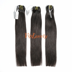 #1b Malaysian Raw Human Hair Weft Straight