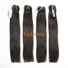 #1b Malaysian Raw Human Hair Weft Straight