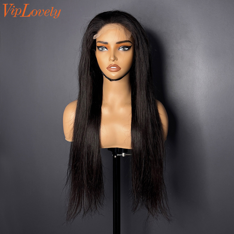 Brazilian Virgin Human Hair 4x4 Swiss HD wig straight